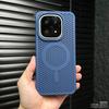 Case For Vivo iQOO 15 13 iQOO Z10 Turbo Case Magnetic For MagSafe Honeycomb Heat Dissipation Silicone Cover Non-Slip Bumper