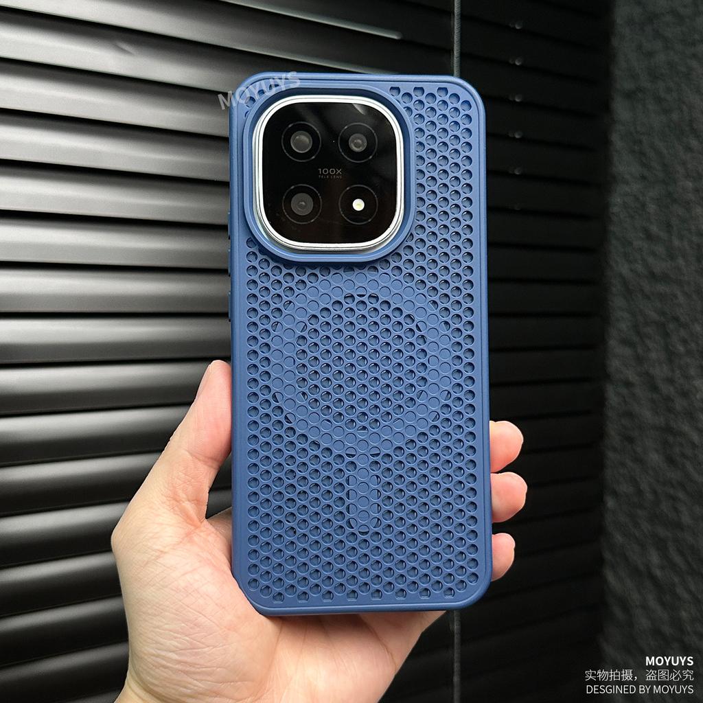 Case For Vivo iQOO 15 13 iQOO Z10 Turbo Case Magnetic For MagSafe Honeycomb Heat Dissipation Silicone Cover Non-Slip Bumper