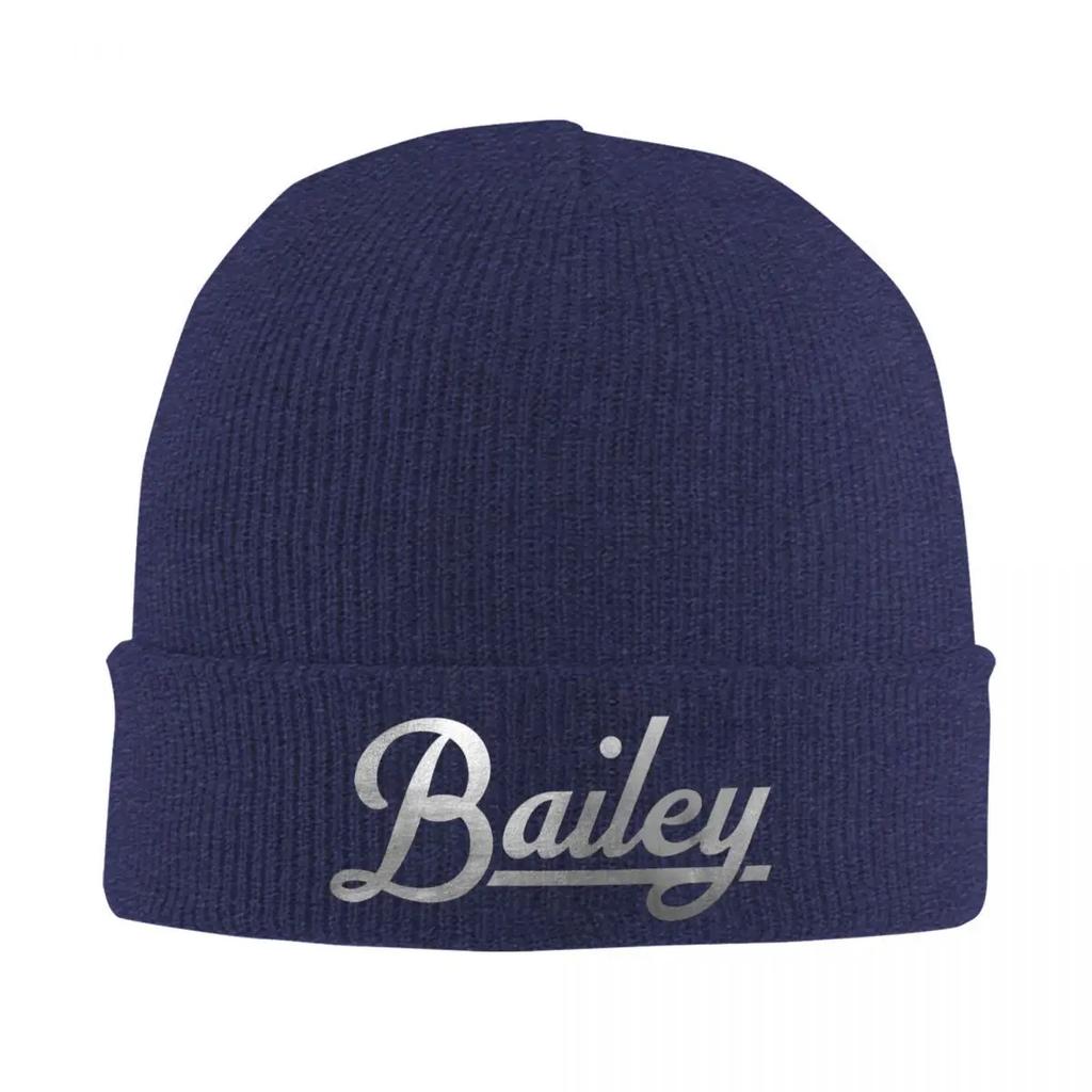 New BAILEY Warm Knitted Cap Hip Hop Bonnet Hat Autumn Winter Outdoor Beanies Hats For Unisex Adult