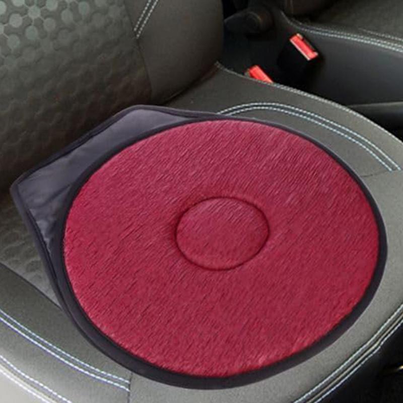 Rotating Cushion Auto Car Swivel Seat Cushion Rotary Car Seat Pad Car Seat Mat The Elderly Swivel Seat Comfort Car Seat