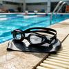 Adults Swim Goggles with Storage Case Waterproof No Leakage Anti-Fog UV Protection Clear Lens Men Women Swimming Goggles Eyewear
