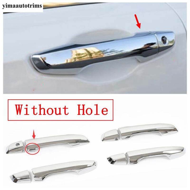 Car Door Handle Protector Decorative Sequ Cover Trim For Honda CRV CR-V 2017 - ABS Chrome Accessories Exterior Refit Kit