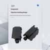 IP66 Waterproof Junction Box with 3mm-6.5mm Cable Connector Sealed Flame Retardant for Garden Security Camera Wiring
