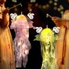 Jellyfish Lantern Mid Autumn Lantern Festival Handheld Bunny Lantern Finshed Lampions Outdoor Chinese Lantern Garden Yard Decor