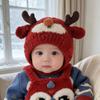 Knitted Baby Beanie Hat Toddlers Warm Ear Protection Winter Cap Unisex Infant