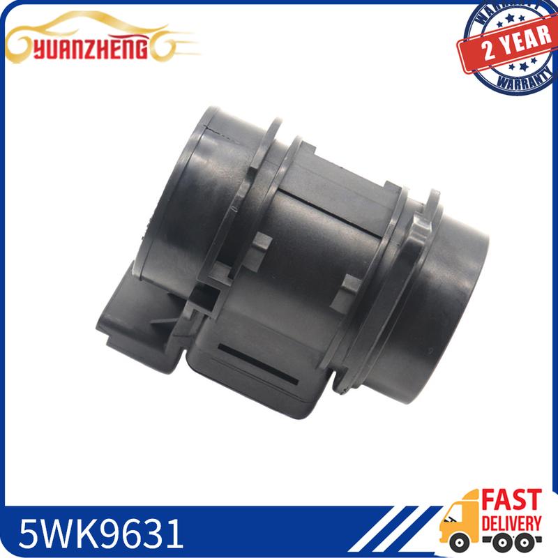 NEW 9642212180 MAF MASS AIR FLOW METER SENSOR 5WK9631 For Citroen C2 C3 Xsara Ford Fiesta Fusion Peugeot 1007 206 307 1.4 HDi