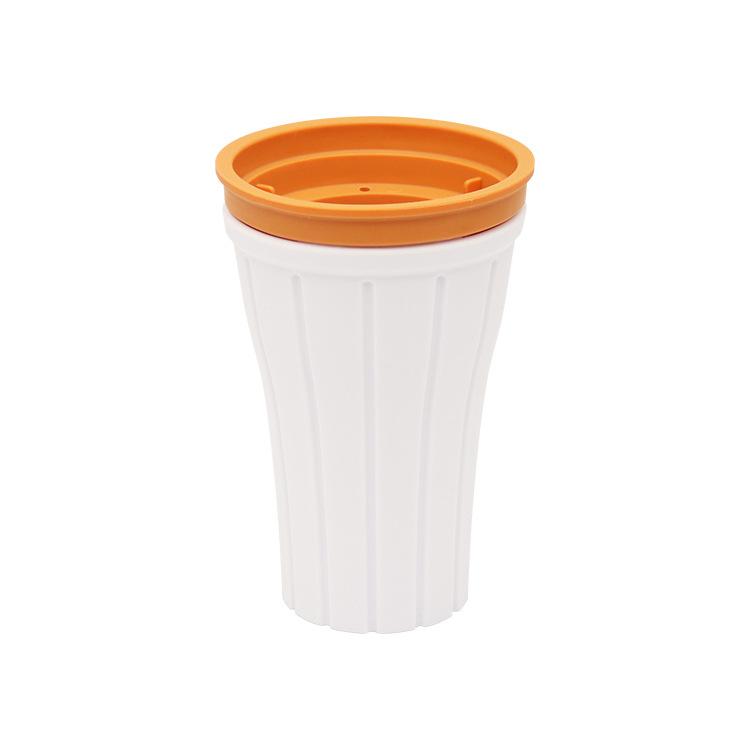 Summer Squeeze Homemade Milkshake Bottle Pill-proof Smoothie Cup Pinch Fast Cooling Magic Cup DIY Ice Cream Slushy Maker