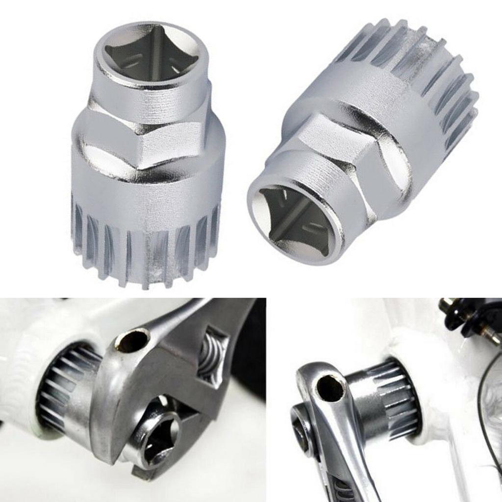 4Pc Mountain Bike MTB Bicycle Crank Chain Axis Extractor Removal Repair Tool Kit