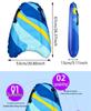 Eco-Friendly Children's Inflatable Surfboard: Thickened PVC Floating Board with Handle for Summer Water Play.