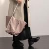 High Roof Shopper Bag Fabric Leopard Flower Pattern Large Capacity Travel Bag Lightweight Waterproof Interior Pockets Spacious Storage Rosy [highloop]