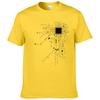 Tricou Bărbați Inimă Nucleu CPU Calculator GEEK Nerd Freak Hacker PC Gamer Vara Mânecă Scurtă Bumbac Mărime Europeană #303