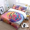 Colorful Hot Air Balloon Set Multiple Sizes Kid'S And Adults' Bedroom Exquisite 3Pc Bedding Set, Gift