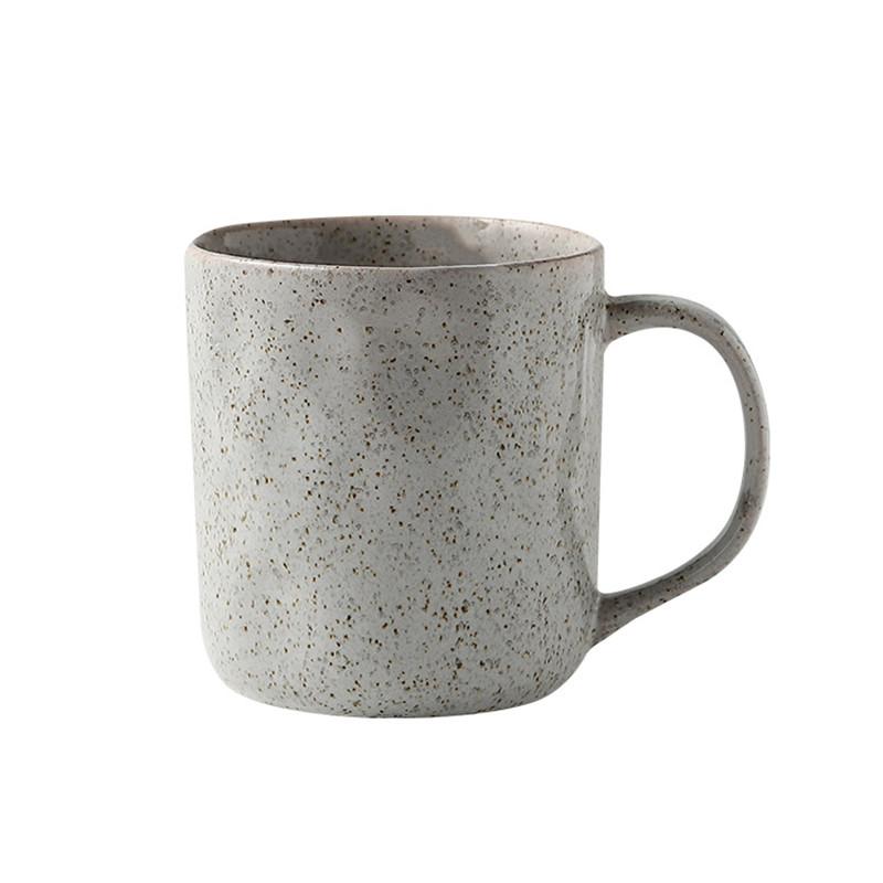 Nordic Style Retro Ceramic Water Cup Creative Tea Milk Cup For Office And Home Gifts birthdays Christmas Mug 350ML