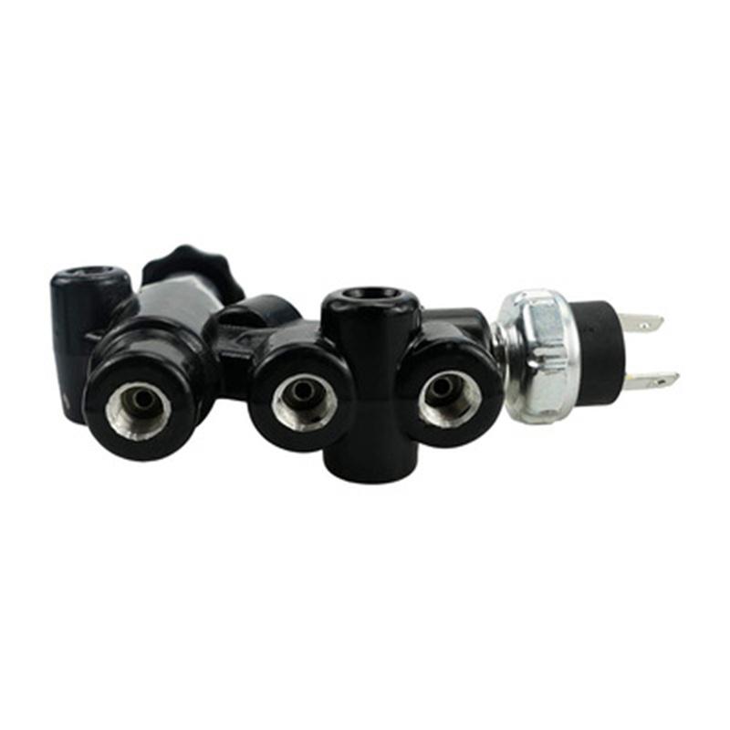 Adjustable Knob Proportioning Valve Kit with  Mounting Bracket for Wilwood 260-13190