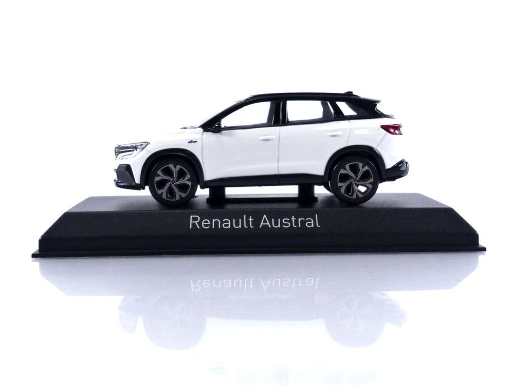 Norev Renault Austral Esprit Alpine 2022 Perlmuttweiß Fertigmodell 1/43