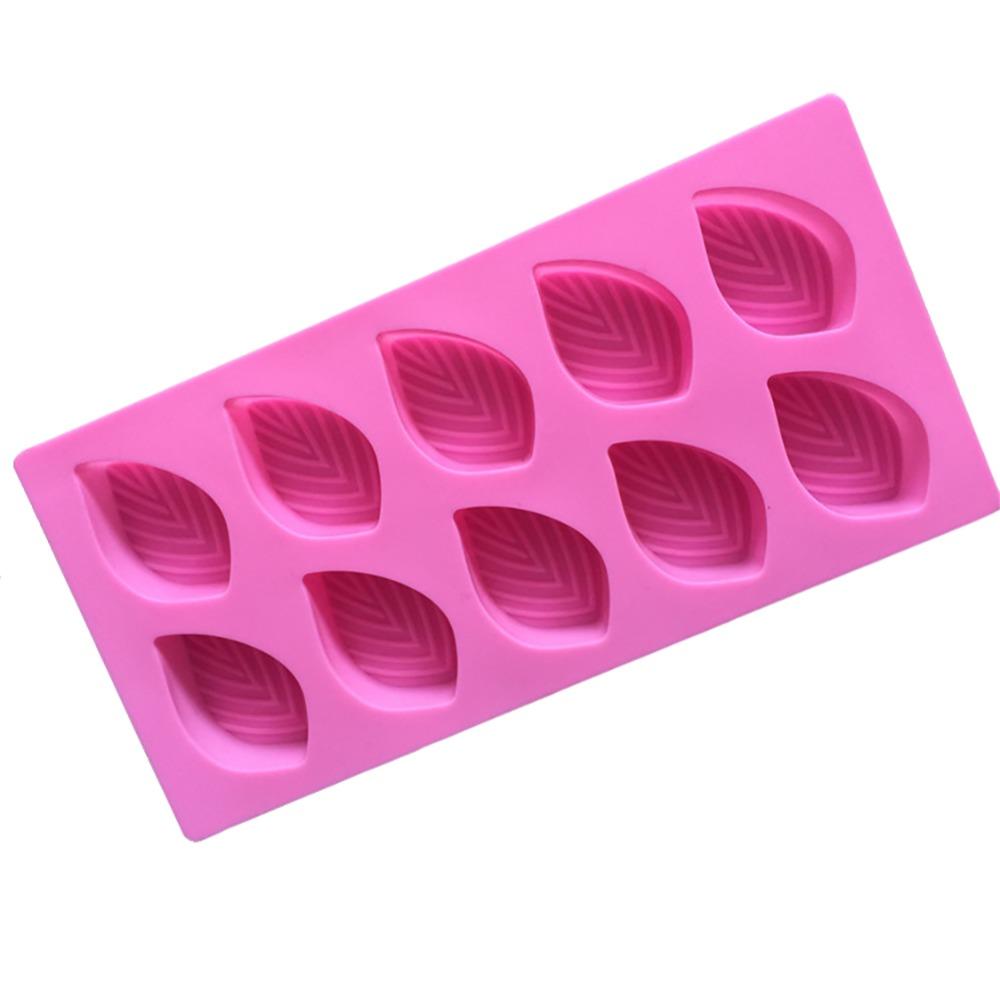 1 Pc Leaf shape Silicone Cake Mold Handmade Soap Mold Chocolate Fondant Cake Decorating Tools Baking Cakes Forming Tool