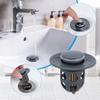 Universal Sink Sink   Plug Press Type Bathroom Sink  Spring Core Accessories