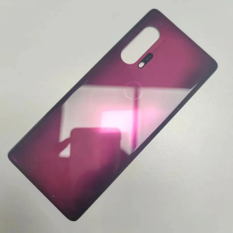 Back backshell Cover For Motorola Moto Edge Plus Rear Housing Glass Case cellphone back shell Replacement Part