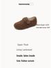 Weiwei Girl Women's Plush Furry Leopard Print Warm Cotton Shoes with Height Increase - Autumn & Winter.