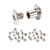 Flat Head Double Lock Rivet Screw Binding Clip (M4/M5)
