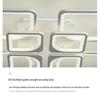 Acrylic Square Ceiling Light with Stepless Dimming for Living Room, Hotel, or Bedroom