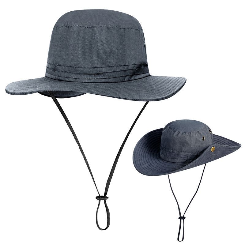 

Summer Jean Fisherman Hat Outdoor Sun-Proof Hiking Women s Sun-Proof Hat Men s Fishing Hat UV-Proof Sun Hat Navy One hat, two to wear, cool for a long time