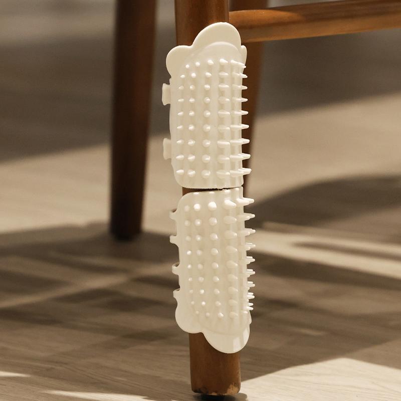 Pet Cat Face Scratchers Cleaning Massage Comb Pet Cat Brush Kitten Grooming Self Cleaning Corner Table Legs Scratcher Combs