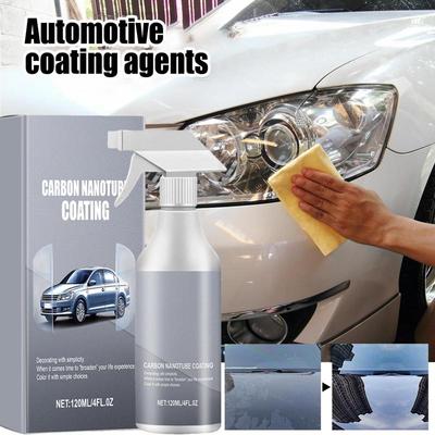 120ml Vehicle Coating Agent Automobile Nano Crystal Plating Agent Car Detailing Painting Spray Vehicle Accessories