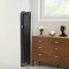 Gestel Foldable Shelf 4 Levels Black On Wheels