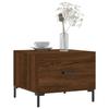 VidaXL Coffee Table Brown Oak 50x50x40 Cm Engineered Wood 829410
