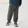 Balabala Boys' Autumn Winter Moisture-Wicking Cotton Long Pants