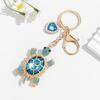 Luxury European Style Cute Turtle Keychain for Women, Creative Bag Charm Accessory