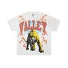 26 Cross-border foreign trade VALL Meichao high street retro washing water old direct injection hot diamond short sleeve pullover men's and women's 