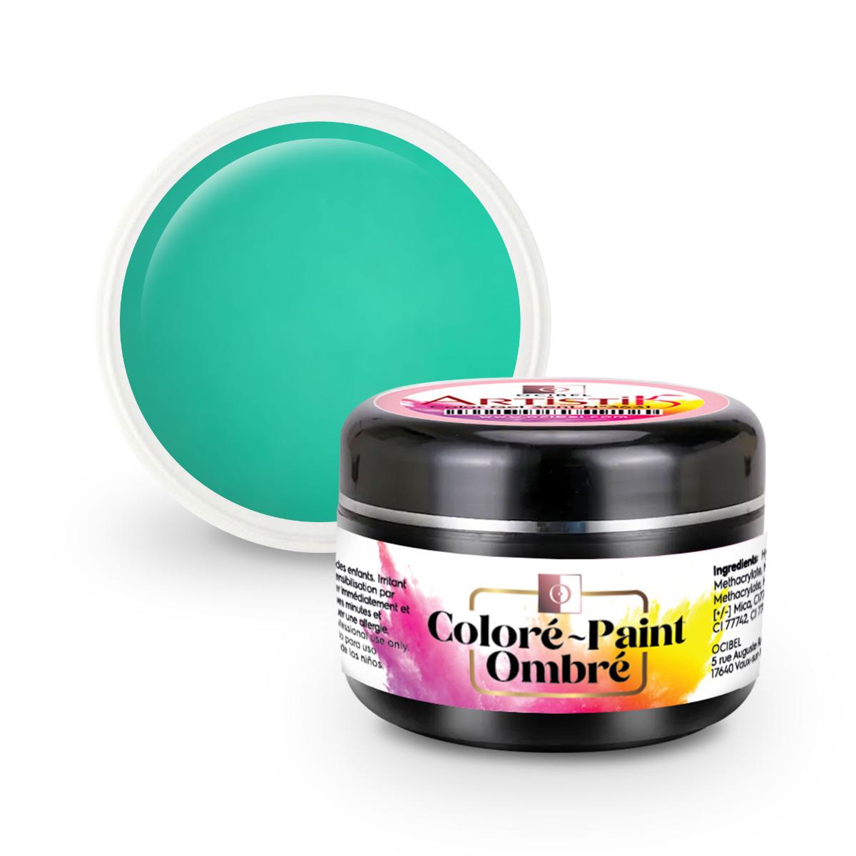 

ArtistiK Color Gel 3en1 (couleur, ombré, paint) SANS HEMA / DI-HEMA UV / LED N°3650 - 5g зелений