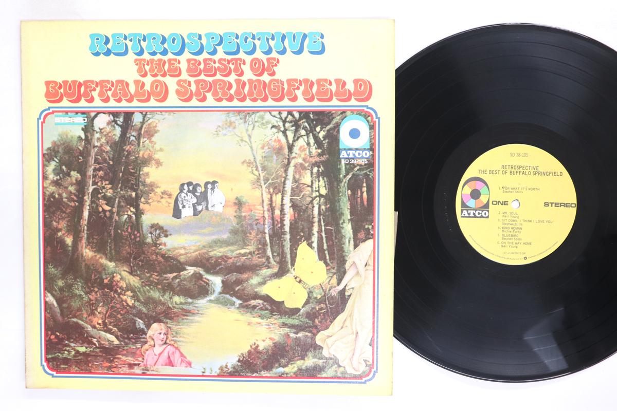 LP Record BUFFALO SPRINGFIELD  Retrospective SD38105 ATCO 1977 US Rock Used