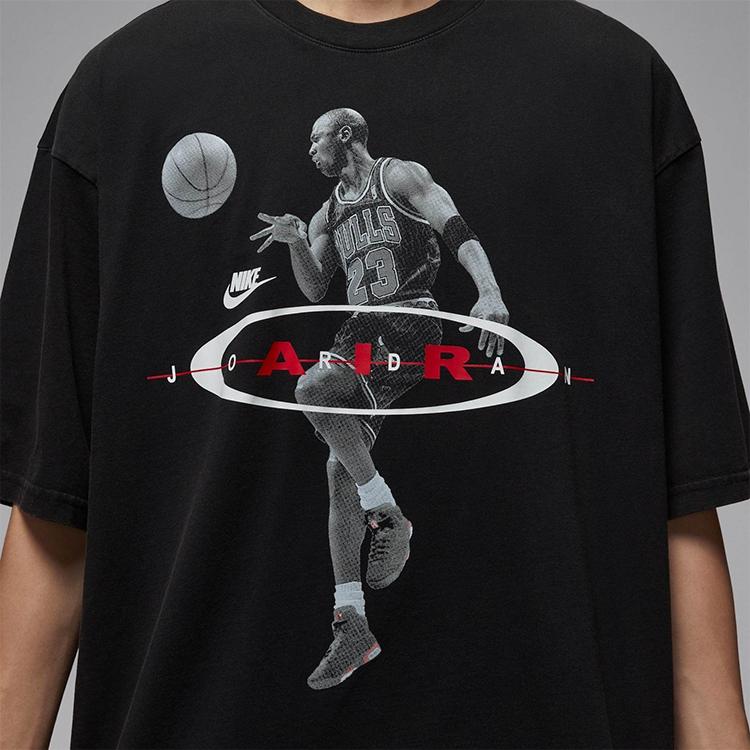 Jordan Air Casual Breathable Sports Short Sleeve T-Shirt Men Tops IF1805010