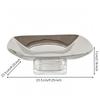 Stainless Steel Fruit Tray Sleek Metal Serving Platter Easy to Clean