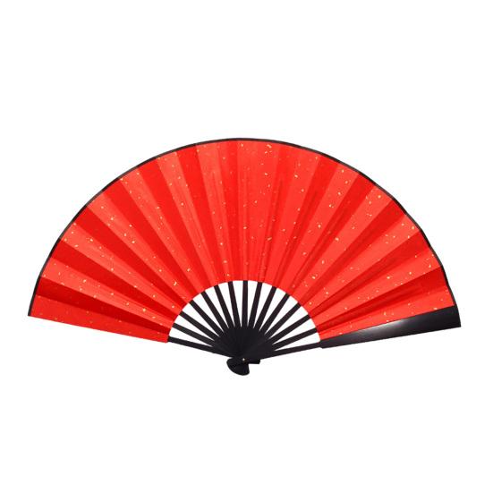 Silk Bamboo Folding Fan DIY Calligraphy Painting Men Women Hand Held Fan Summer Portable Cooling Fan Party