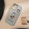 Ins Quirky Puppy Phone Case Suitable for iPhone 17, Apple 15 Pro Max, with Lanyard, Suitable for 14, 13, and 16