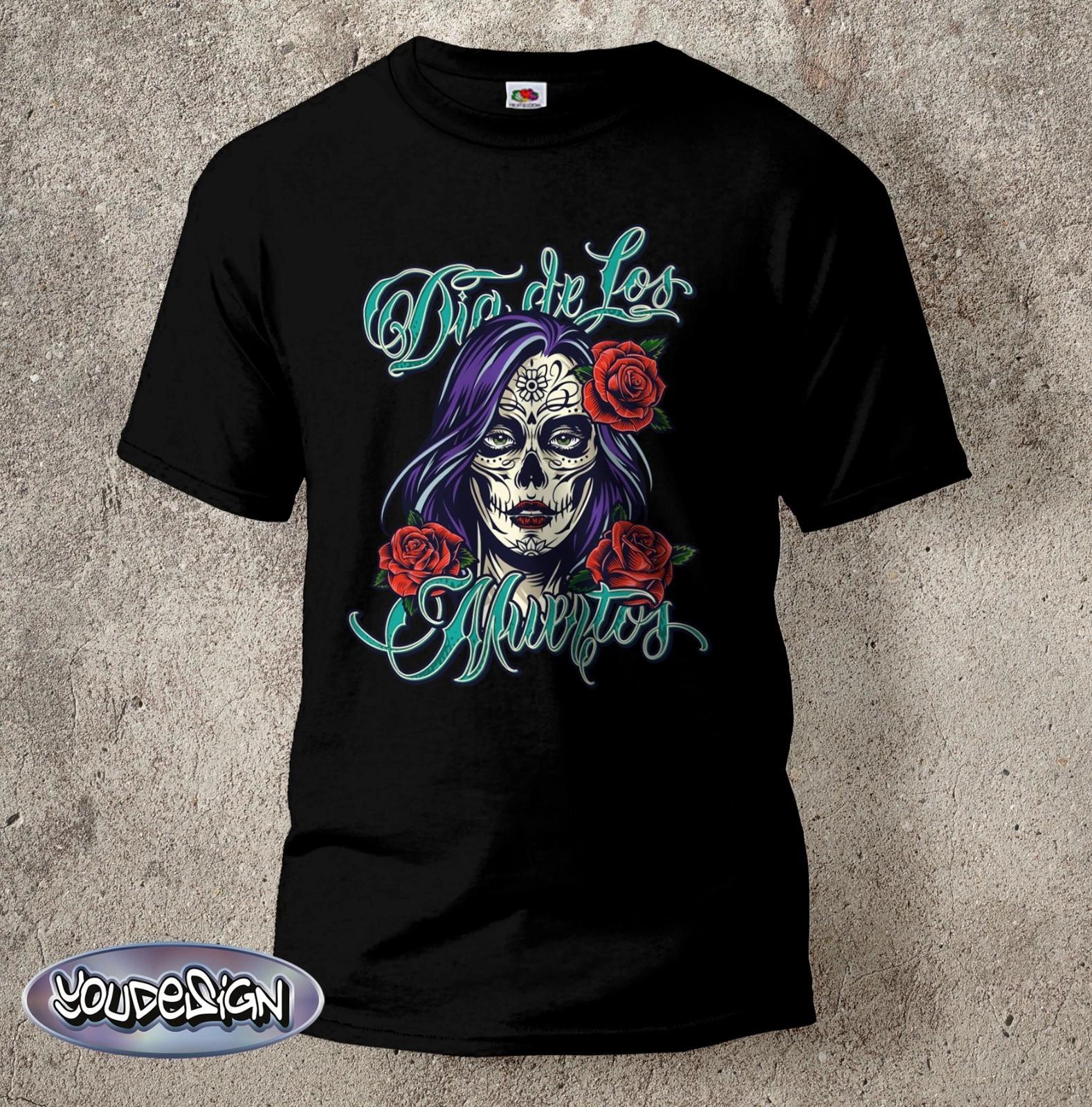Dia de los Muertos shirt Mexico T-shirt cult skull gift Mexico S-5XL XXL