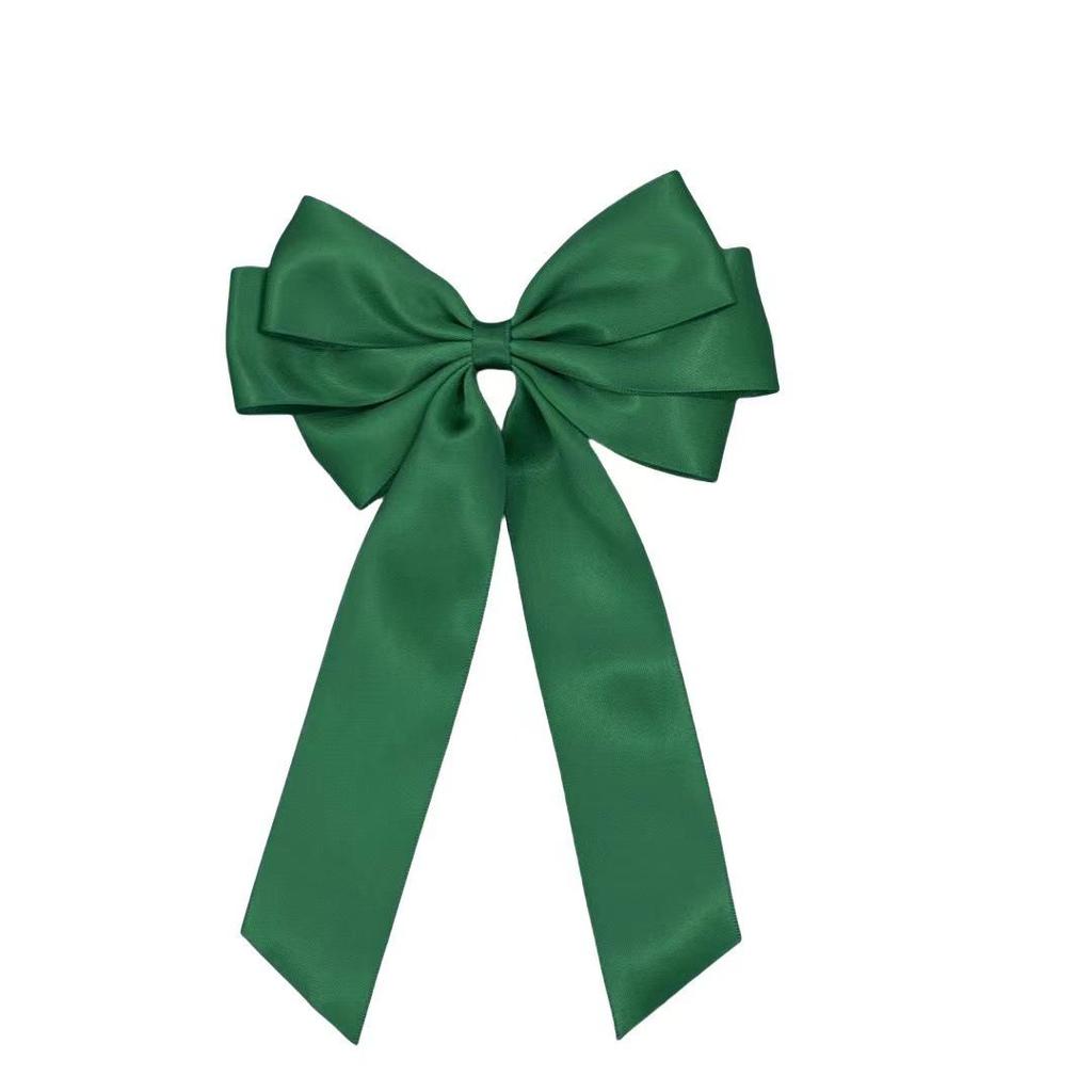 Sweet Style Ribbon Bow Hair Clip - Elegant Princess Accessory