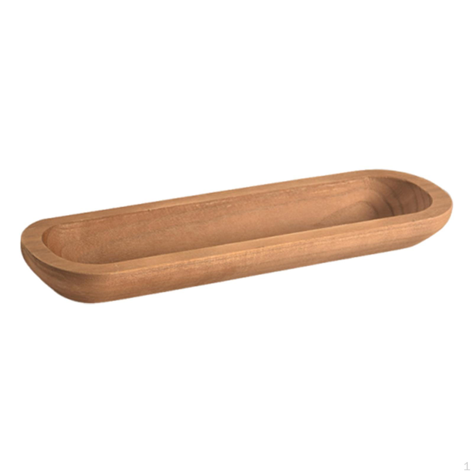 

Bowl Solid Wood Decorative for Scented Candle Crafts Making Wedding