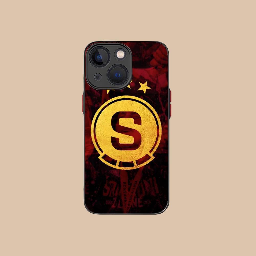 FC Sparta Praha Mobile Phone Case for iPhone 16 15 14 13 12 11 X XR XS 8 7 Pro Max Plus Mini Colour Silicone Protective Cover