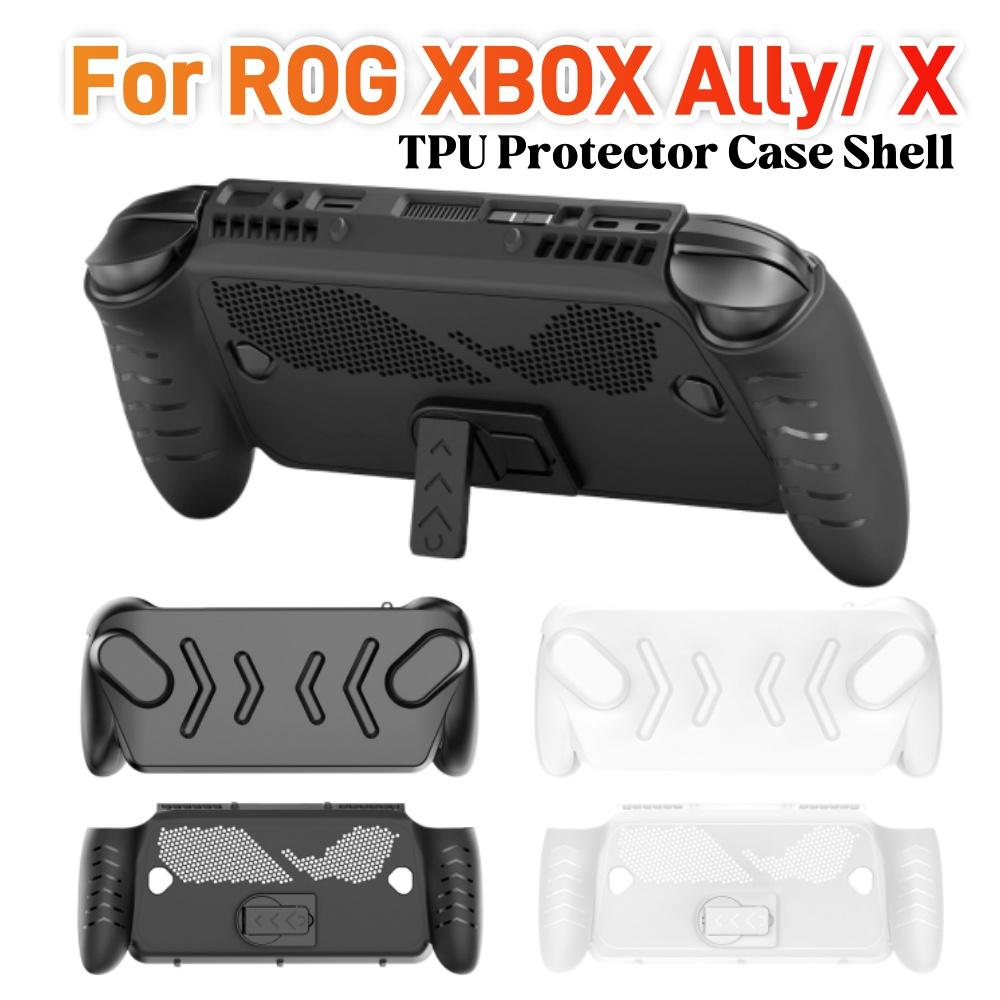 Protective Case for ROG Ally& ROG Ally X with Stand Full Protection Set Shockproof Anti-Scratch Non-Slip Grip Game Accessories