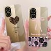 For Xiaomi Redmi A5 NFC A5 Europe Global Phone Case Flower Butterfly Bowknot Bumper Soft Silicone Clear Fundas For Poco C71 4G