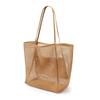 Beach Bag  Mesh Tote Bag  for Travel Pool Family Beach Vacation Cruise Essentials Organizer Storage Bags