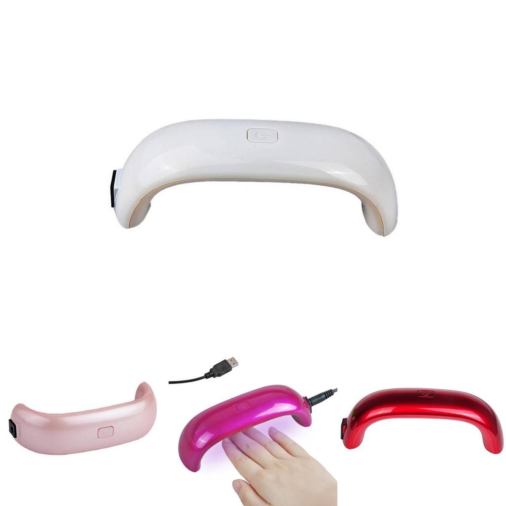 Usb Nail Lamp Mini 9w Uv Led Light For Fast Nail Polish Drying And Home Salon Use