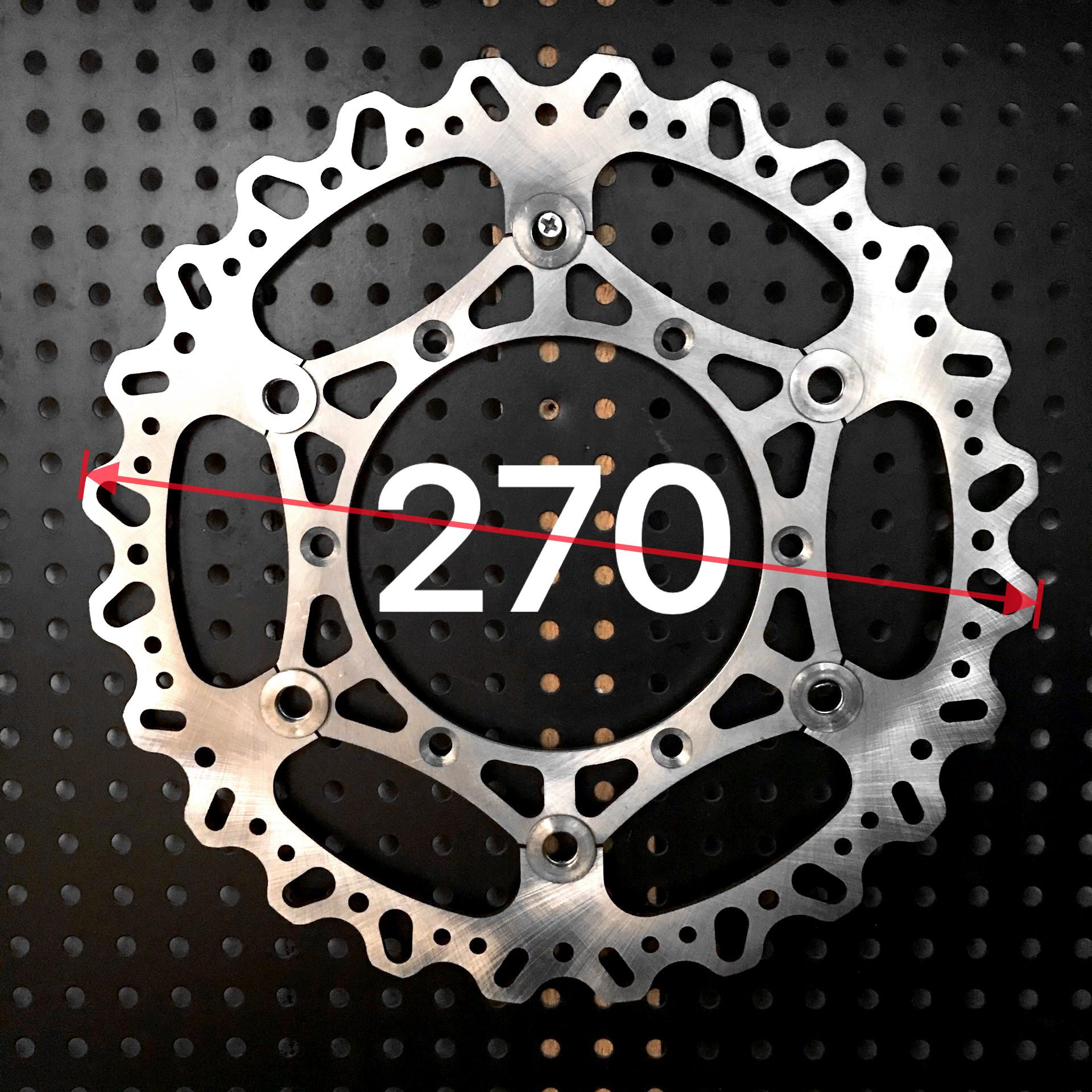 

motorcycle brake disc for YZ125/250/YZ250F/450F/YZ250X/FX/WR250F/450F серебряный