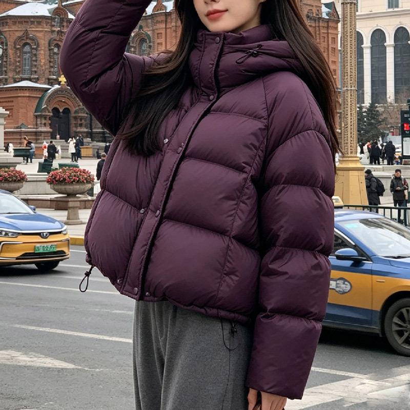 Down jacket women's winter women's clothing new jacket short winter clothing light and thin women's Pinghu