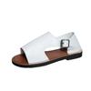 2025 New Summer Women Casual Beach Sandals Vintage Open Toe Gladiator Shoes Buckle Strap Sandals Fashionable and Versatile Shoes